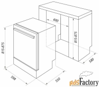 посудомоечная машина maunfeld mlp-12s