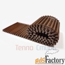 решетка itermic grill.4500.sgw-30 цвет венге ширина 300 мм длина 4500 