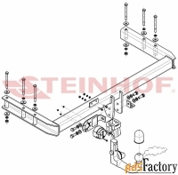 фаркоп steinhof для audi q5 (от 2008 г.в.)съёмный
