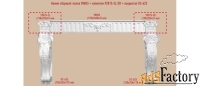 камин сборный из полиуретана №3 decomaster - декоративная лепнина