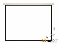 экран lumien lec-100112 eco control 198x300 см, matte white черная кай