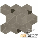 плитка atlas concorde boost pro taupe mosaico hex coffee a0qp