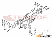 фаркоп steinhof для subaru legacy outback 2009-2015