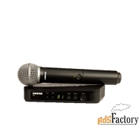 shure blx24e/pg58 m17 - вокальная радиосистема с ручным микрофоном pg5