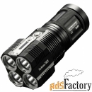 фонарь nitecore tm28 комплект 4*18650 3100mah