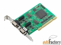 плата moxa cp-602u-i w/o cable 2 port canbus universal pci board, w/is