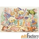 рельефный декор coral reef plaque khp5888, 30х20 см, original style