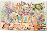 керамическая плитка original style la belle coral reef plaque 20x30