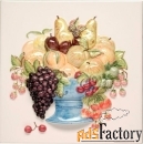 керамическая плитка original style la belle fruit bowl plaque 30x30