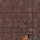 мозаика настенная atlas concorde blaze corten mosaico q 30,5x30,5, 9bq