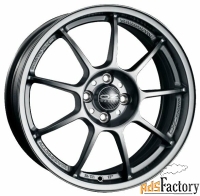 колесный диск oz racing alleggerita hlt 7x17/4x100 d68 et30 titanium t