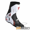 мотоботы dainese course d1 out a66 black/white/red-lava 44