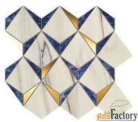 мозаика atlas concorde marvel dream 9mdn diamonds bianco - ultramarine