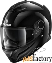 shark шлем spartan 1.2 blank blk