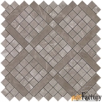 atlas concorde marvel pro 9mvd grey fleury diagonal mosaic 30,5х30,5 с