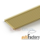 решетка itermic grill.3900.sga-35 цвет gold ширина 350 мм длина 4000 м