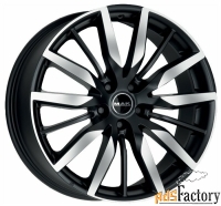 колесный диск mak barbury 9.5x20/5x112 d66.6 et55 ice black