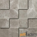 marvel grey fleury mosaico 3d (adqa) 30x30 керамогранит