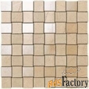 atlas concorde marvel beige net mosaic керамическая плитка (30,5 x 30,