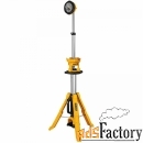 аккумуляторная мачта освещения dewalt dcl079, 3000 люмен, 18 в, xr, dc