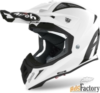 airoh шлем кросс aviator ace color white gloss