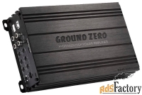 автомобильный усилитель ground zero gzha mini four