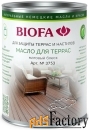 масла для террас biofa германия biofa 3753 масло для террас, тик (10л)