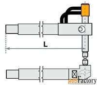 верхнее плечо прямое o 22 х 200мм для серии fubag sg 4-6 38923