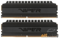 оперативная память 32 гб 2 шт. patriot memory viper 4 blackout pvb464g