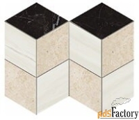 atlas concorde marvel stone mosaico esagono geo warm lapp.