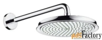 верхний душ встраиваемый hansgrohe raindance 27424820 хром