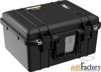 pelican 1507air,wl/wf,black,peli защитный кейс peli air с поропластом