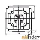клапан поворот. 4-ход. фланцевый 4f32 (dn32,kvs28,pn6,ко-ох)