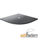 поддон для душа rgw stone tray st/r-g 100x100 графит