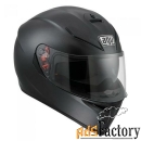 мотошлем agv k-3 sv solid / матовый / черный