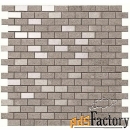 плитка atlas concorde kone pearl mosaico brick auom 30,4x30,4