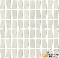 мозаика atlas concorde raw white mosaico castle 29x29,2 a00j, м²