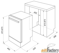 посудомоечная машина maunfeld mlp-08s