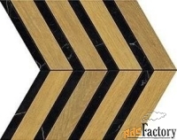 atlas concorde heartwood marble chevron malt керамогранит (29,4 x 28,7