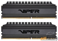 оперативная память 32 гб 2 шт. patriot memory viper 4 blackout pvb464g