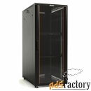 hyperline ttb-1866-as-ral9004 шкаф напольный 19-дюймовый, 18u, 988x600