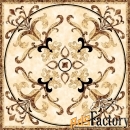 керамическая плитка infinity ceramic ruskin roseton beige 120 x 120 (6