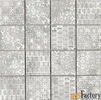 мозаика chalk mosaico texture butter/smoke/grey 30х30