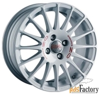 колесный диск oz racing superturismo wrc 7x18/4x100 d68 et35 white