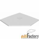 поддон для душа rgw stone tray st/t-0100 100х100 белый (16155100-01)