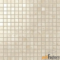 мозаика as3q marvel cream prestige mosaico lapp 30x30