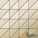 керамическая плитка atlas concorde arkshade cream mosaico flag 30.5x30