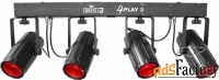 chauvet-dj 4 play2 комплект из 4 светодиодных эффектов `лунный цветок`