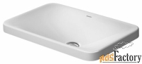 раковина 55 см duravit p3 comforts 037755