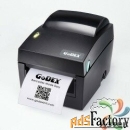 принтер этикеток godex ez dt-4х термо 203 dpi, ethernet, usb, rs-232, 